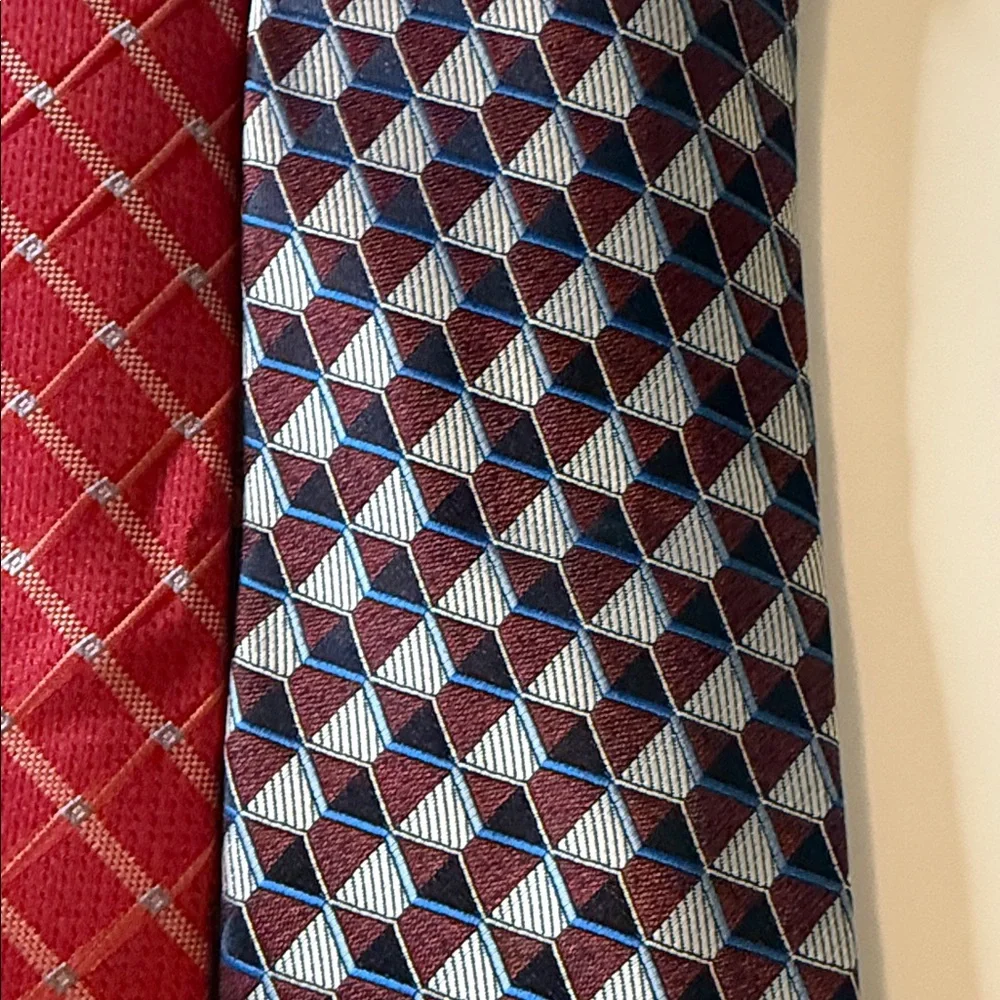 Perry Ellis Men’s Tie Bundle NWT Set of 4 Classic Neckties Stocking Stuffers‎
